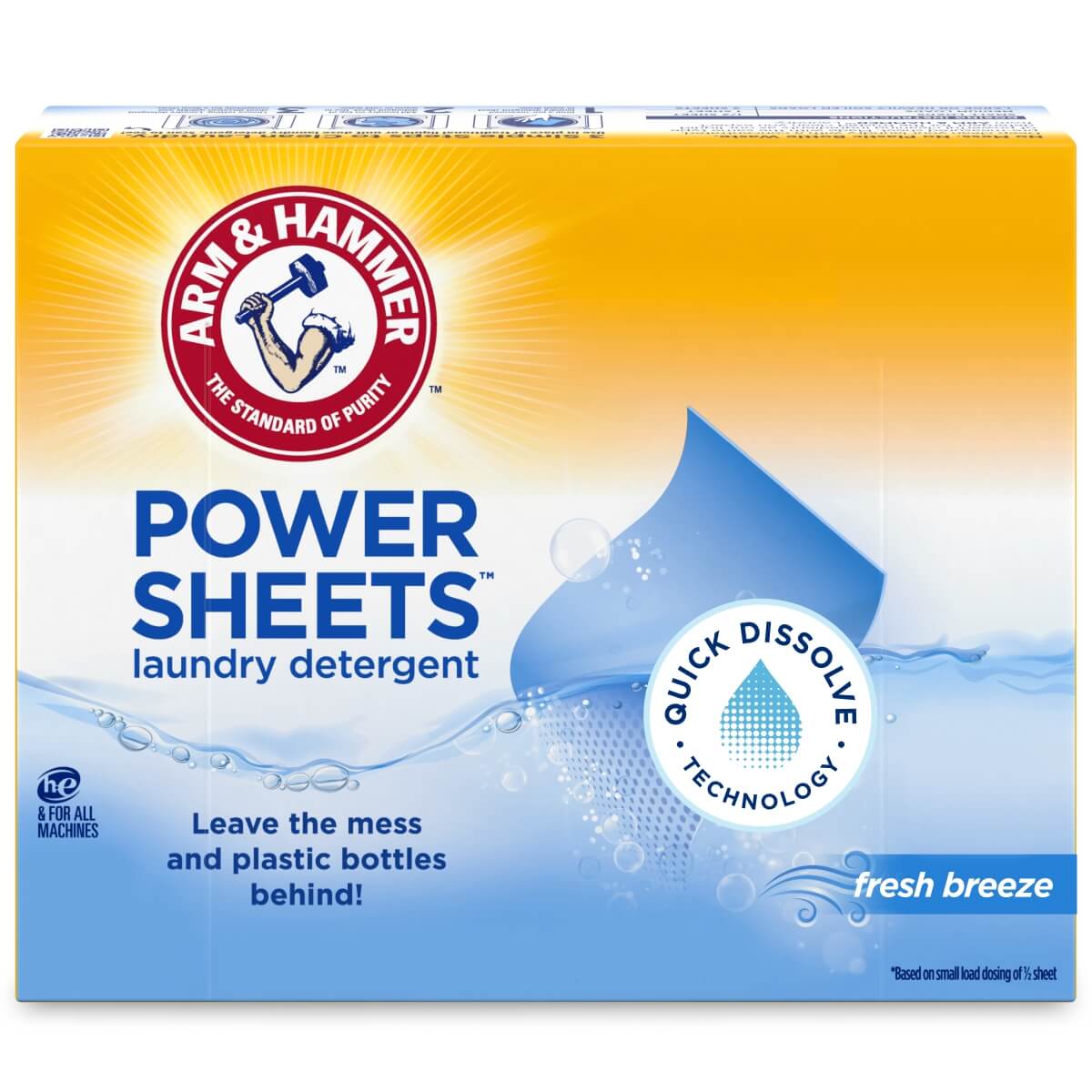 POWER SHEETS™ Laundry Detergent Fresh Breeze